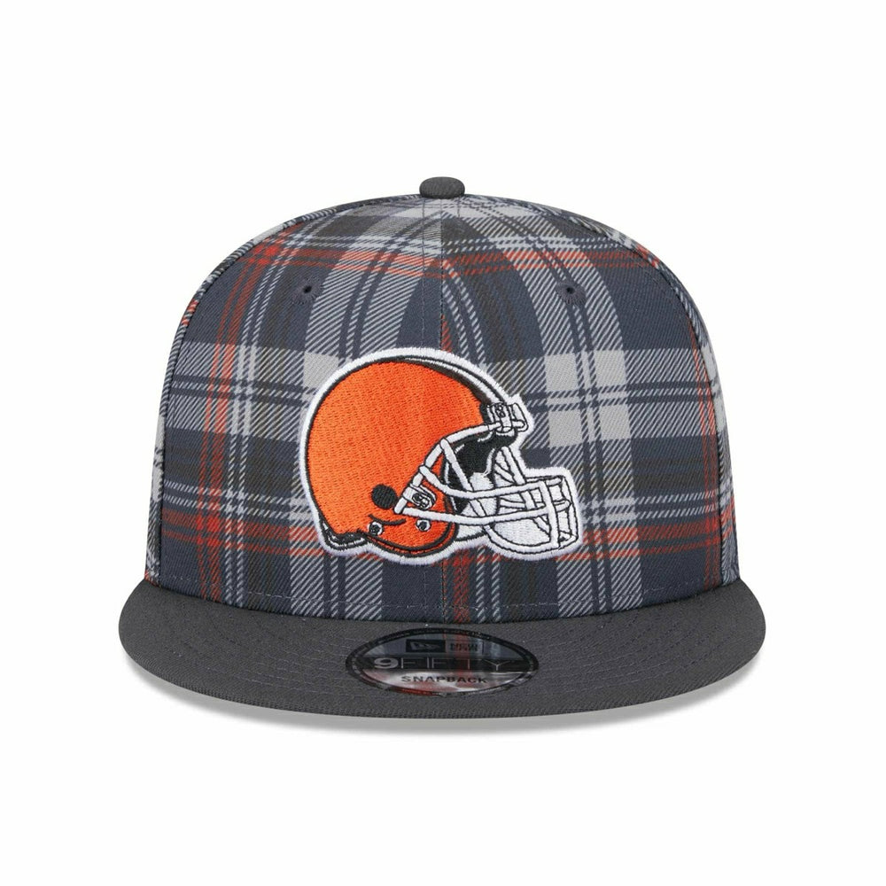 Cleveland Browns 2024 NFL Sideline Statement New Era 9FIFTY Snapback Cap Grau - Taass sale