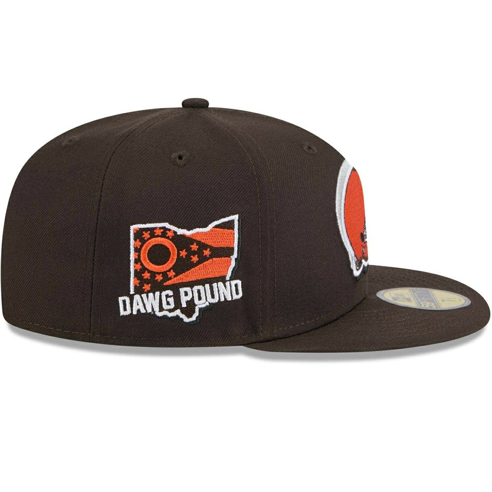 Cleveland Browns 2024 NFL Draft New Era 59FIFTY Fitted Cap Brown - Taass outlet
