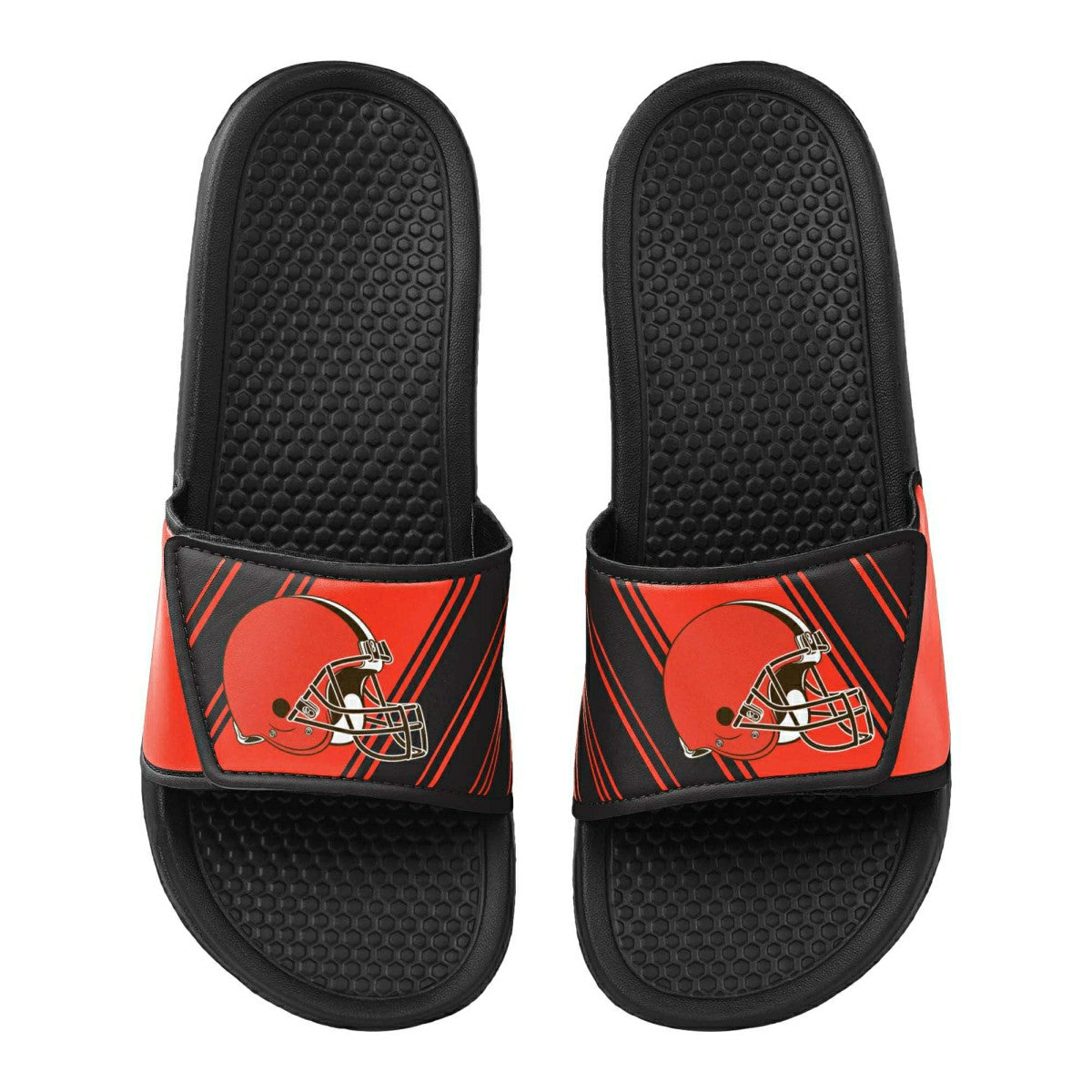 Cleveland Browns Legacy NFL Sport Slides - Taass on sale