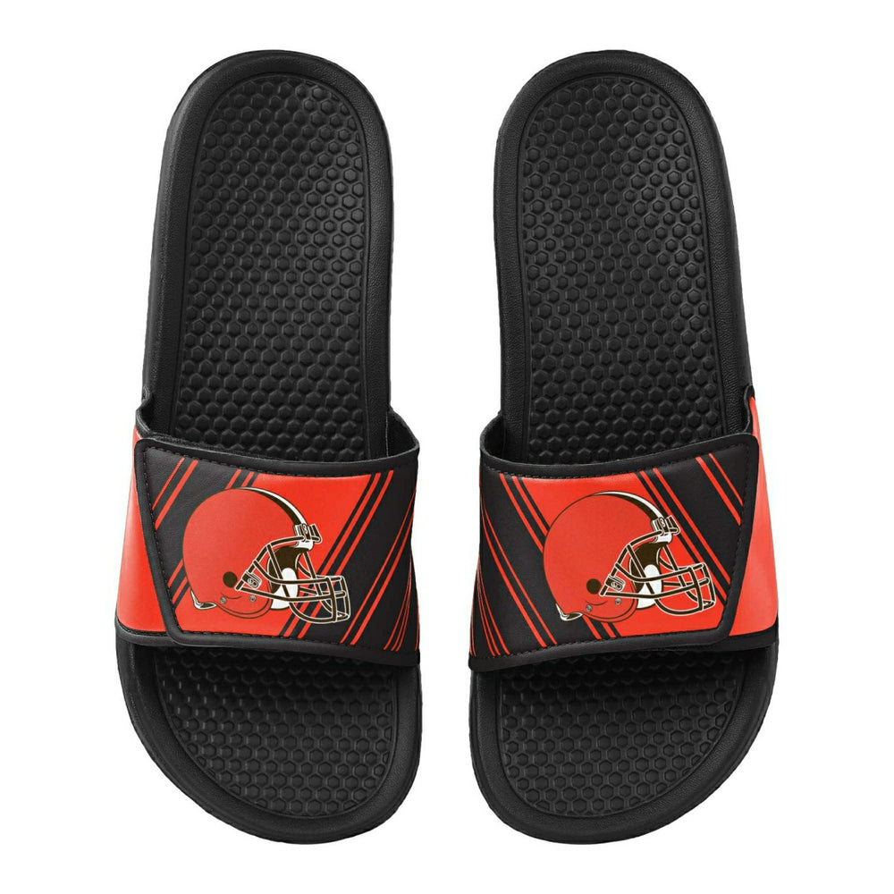 Cleveland Browns Legacy NFL Sport Slides - Taass on sale