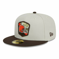 Cleveland Browns 2023 NFL Salute to Service New Era 59FIFTY Fitted Cap - Taass discount