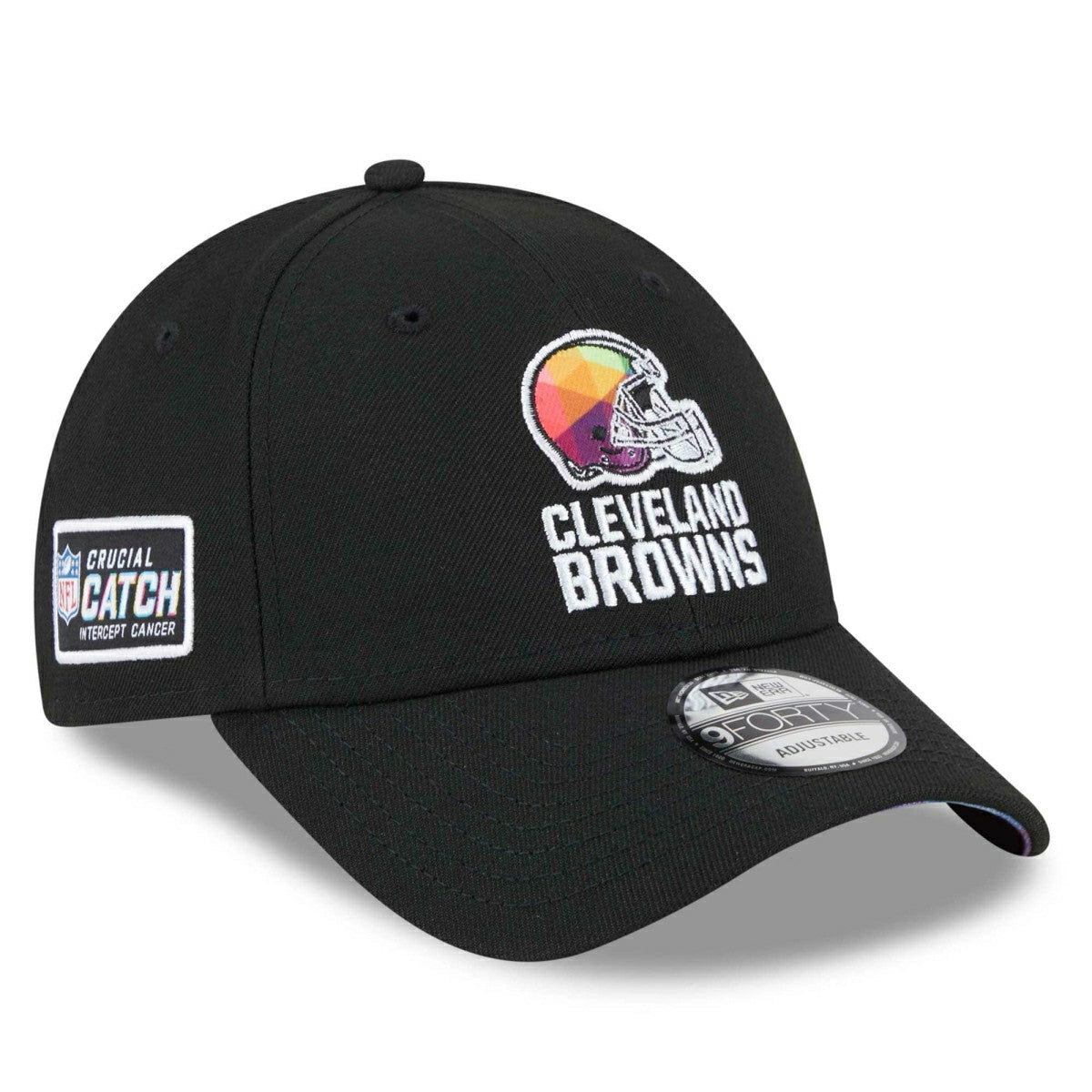Cleveland Browns 2023 NFL Crucial Catch New Era 9FORTY Adjustable Cap - Taass on sale