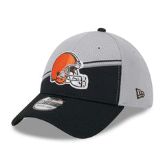 Cleveland Browns Colorway 2023 NFL Sideline New Era 39THIRTY Flex Cap Gray - Taass Online