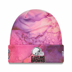 Cleveland Browns 2022 NFL On-Field Crucial Catch New Era Knit Hat Ink Dye - Taass sale