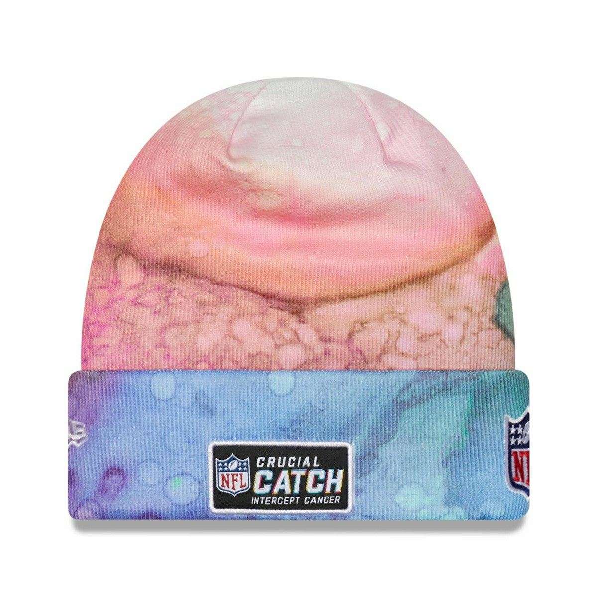 Cleveland Browns 2022 NFL On-Field Crucial Catch New Era Knit Hat Ink Dye - Taass sale
