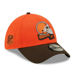 Cleveland Browns Secondary 2022 NFL Sideline New Era 39THIRTY Flex Cap - Taass Online