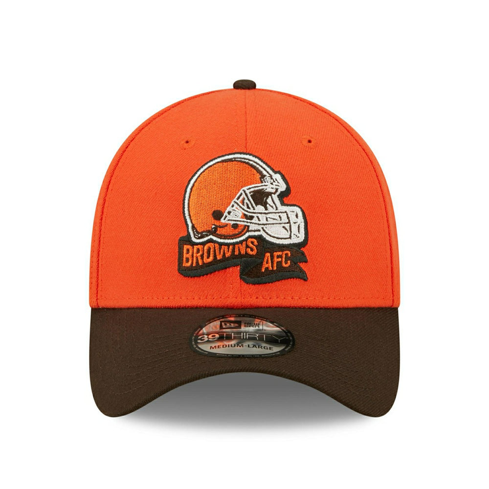 Cleveland Browns Secondary 2022 NFL Sideline New Era 39THIRTY Flex Cap - Taass Online