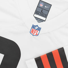 Nick Chubb #24 Cleveland Browns Nike Game NFL Football Jersey White - Taass on sale