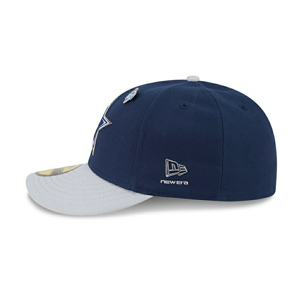 Dallas Cowboys 2026 NFL Draft Pre-Curved 59FIFTY Fitted Cap - Taass discount