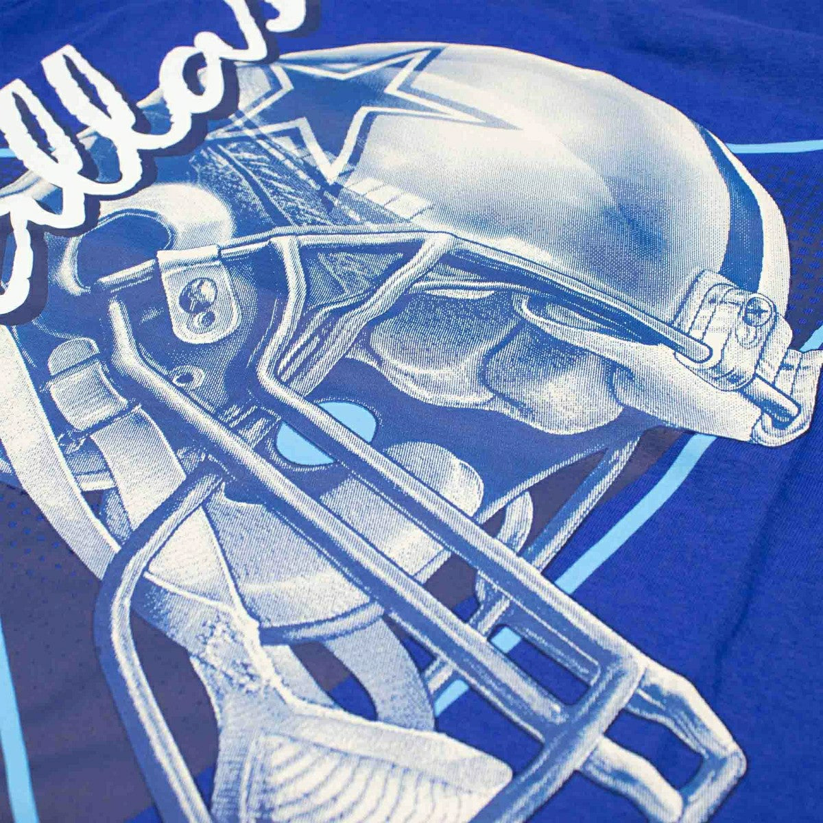 Dallas Cowboys Rewind Helmet Essential NFL T-Shirt Blue - Taass outlet