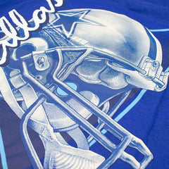 Dallas Cowboys Rewind Helmet Essential NFL T-Shirt Blue - Taass outlet