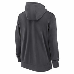 Dallas Cowboys Playbook NFL Full-Zip Fleece Hoodie Anthracite - Taass on sale