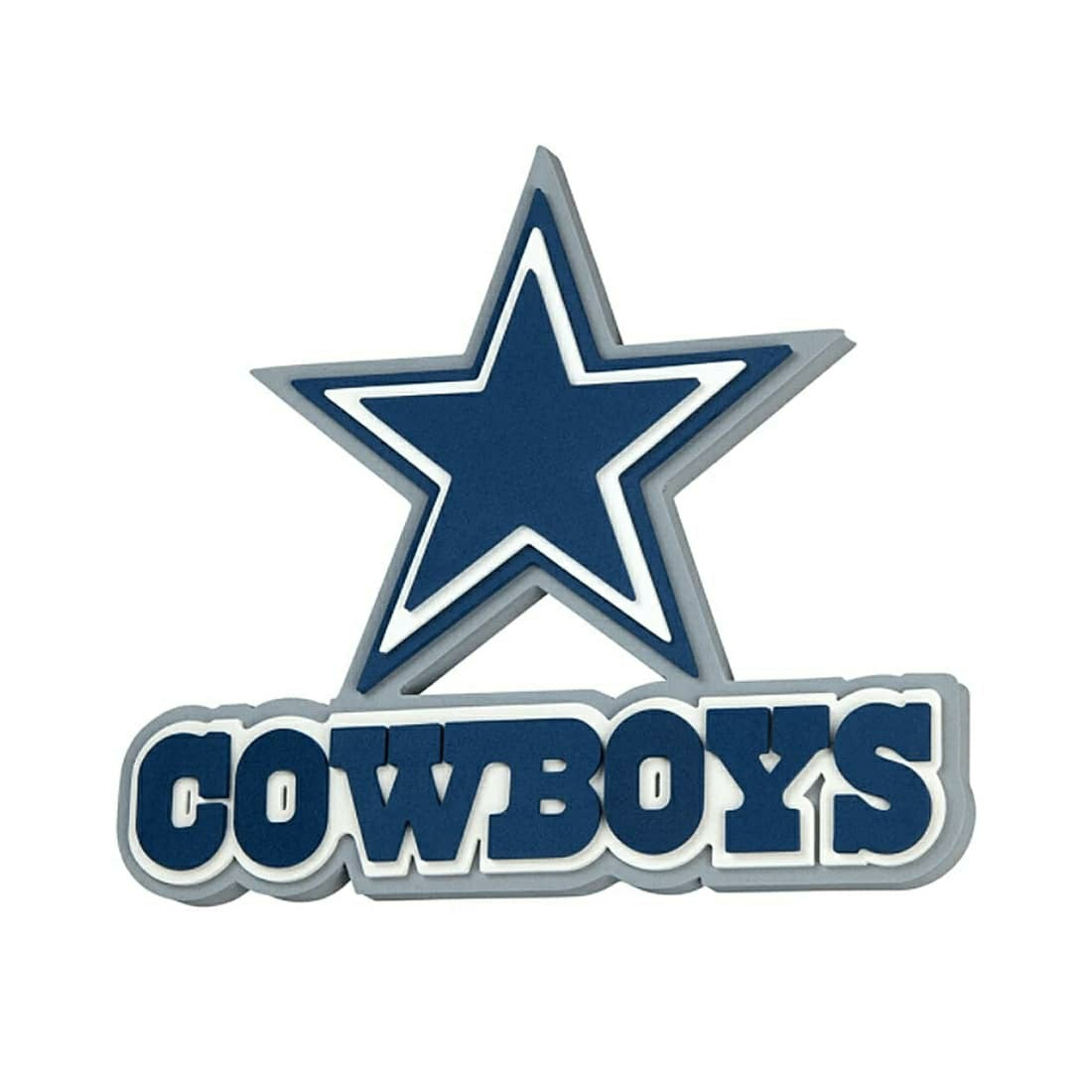 Dallas Cowboys NFL 3D Foam Logo Wall Sign - Taass sale