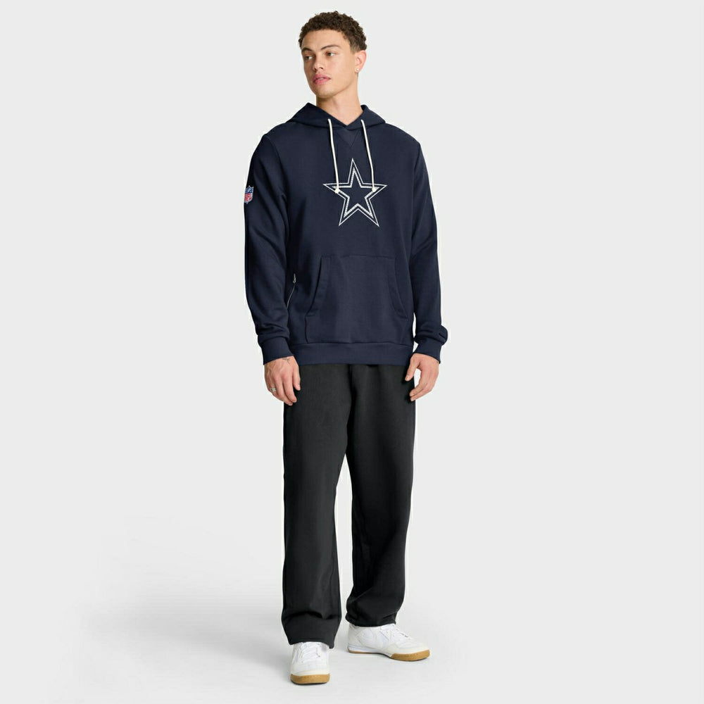 Dallas Cowboys 2025 NFL Sideline Nike Standard Issue Hoodie Navy - Taass Online