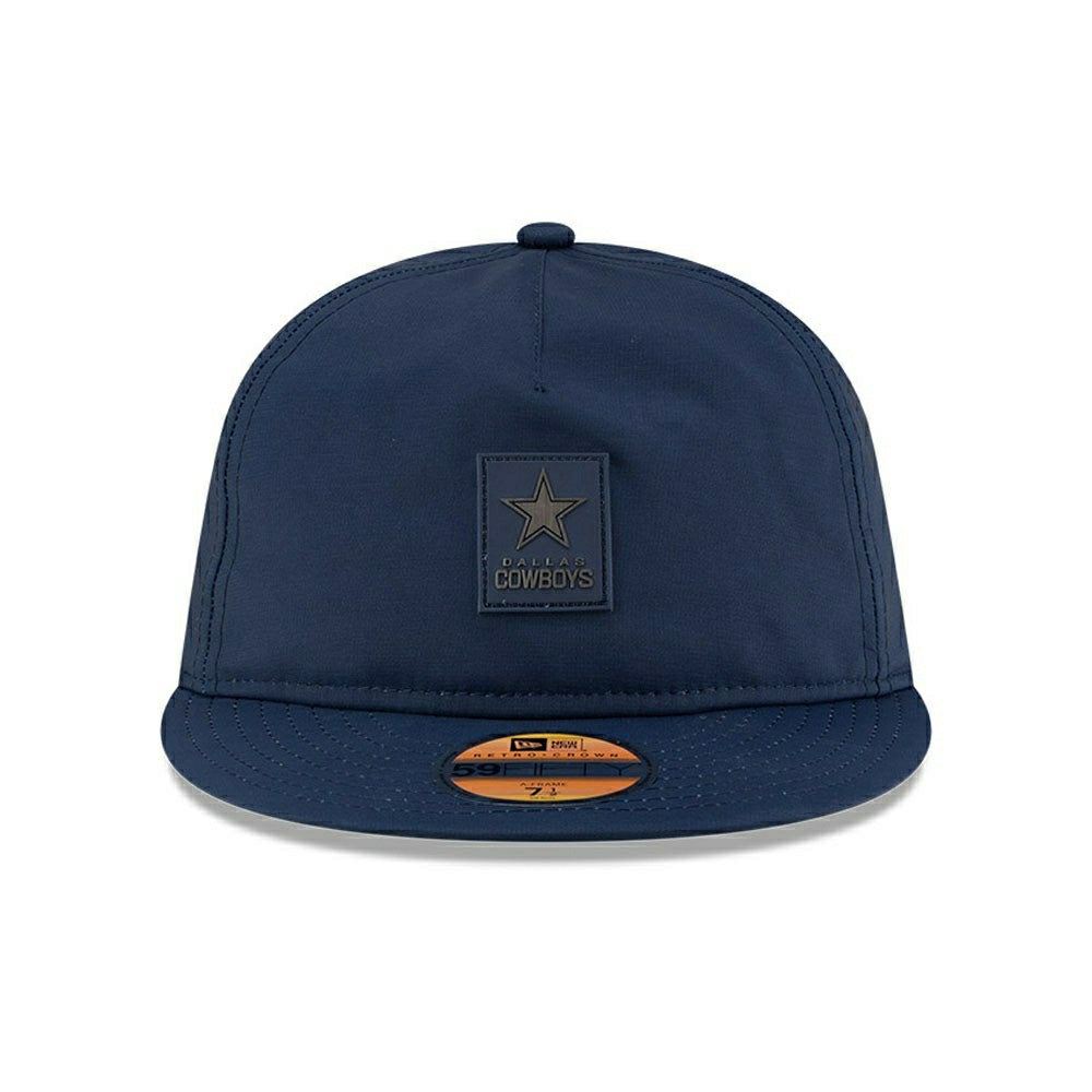 Dallas Cowboys 2025 NFL On-Field Sideline 59FIFTY A-Frame Fitted Cap Navy - Taass outlet