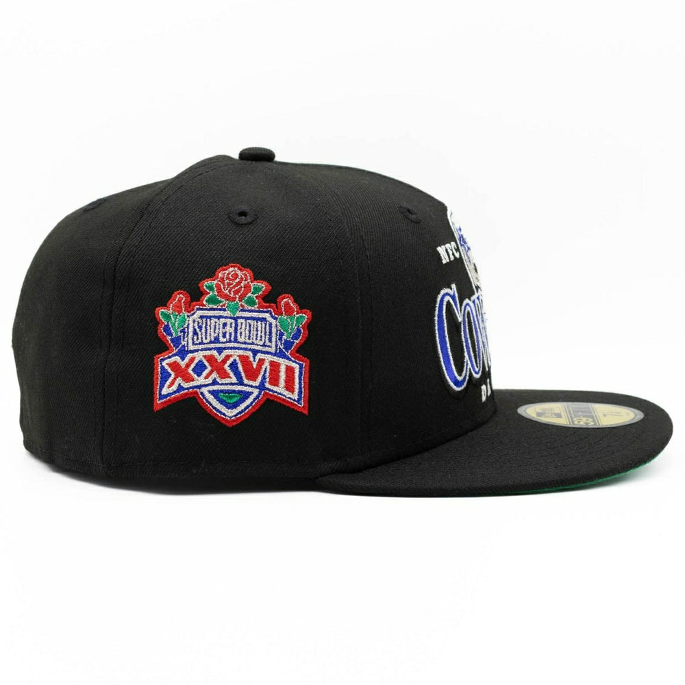 Dallas Cowboys Super Bowl XXVII 59FIFTY Fitted NFL Cap Black - Taass discount