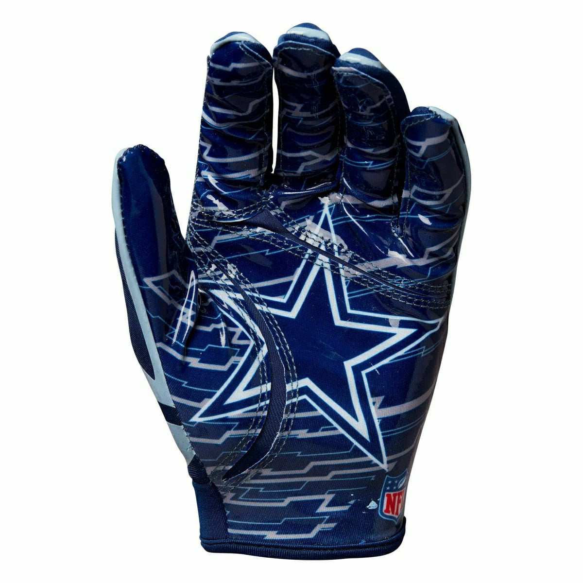 Dallas Cowboys Wilson Stretch-Fit NFL Receivers Gloves - Taass on sale