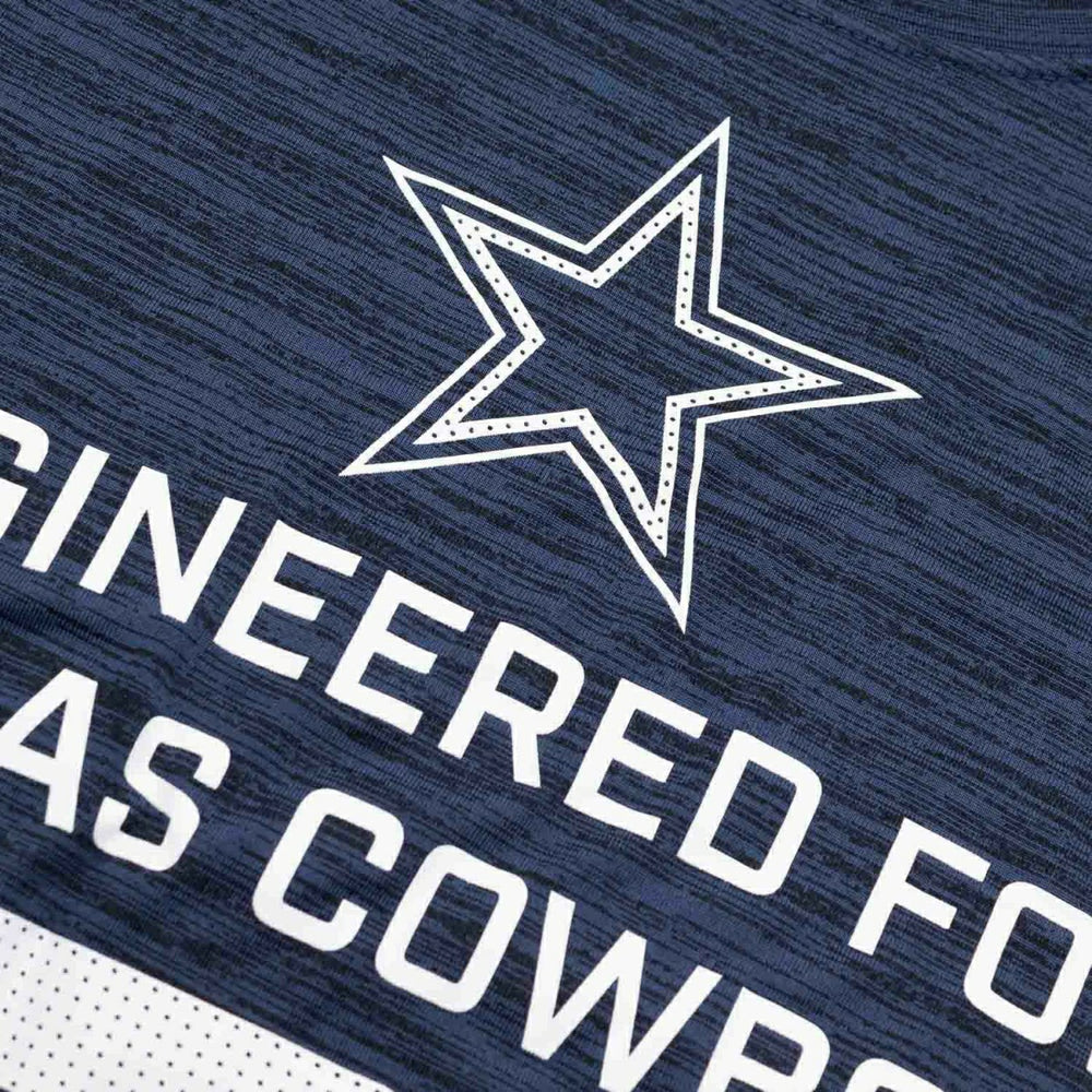 Dallas Cowboys 2025 NFL Sideline Nike Velocity Performance Long Sleeve T-Shirt Navy - Taass Online