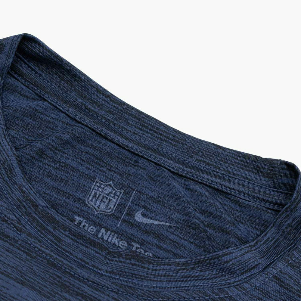 Dallas Cowboys 2025 NFL Sideline Nike Velocity Performance Long Sleeve T-Shirt Navy - Taass Online