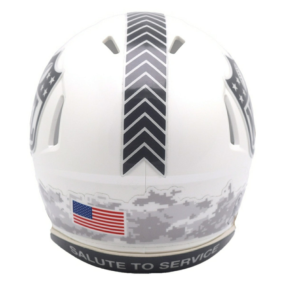 Dallas Cowboys 2024 Salute to Service NFL Speed Mini Helmet - Taass Online