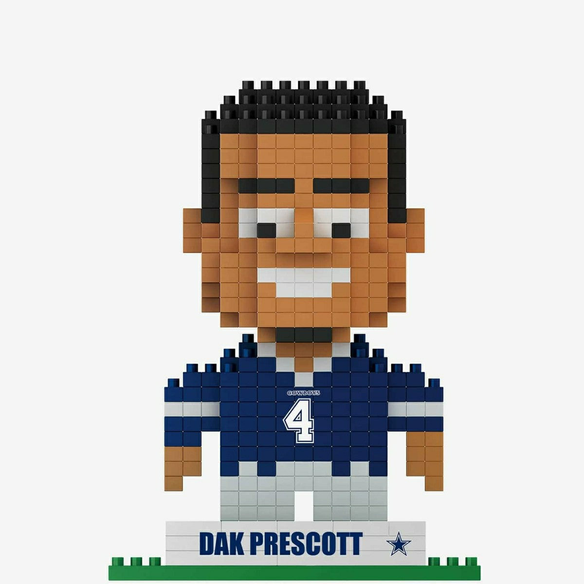 Dak Prescott Dallas Cowboys BRXLZ NFL 3D Player Construction Toy - Taass discount