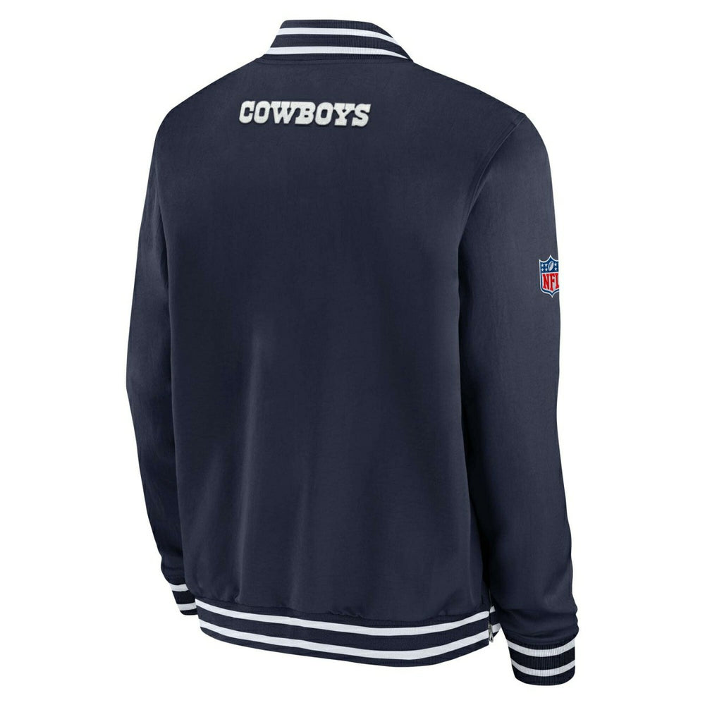 Dallas Cowboys NFL Sideline Nike Coach Bomber Jacket - Taass outlet