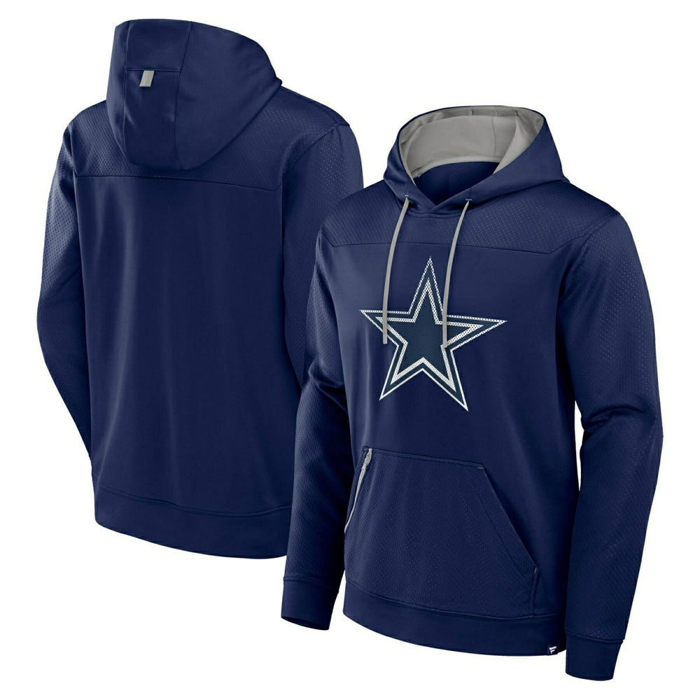 Dallas Cowboys Defender Dot Faded NFL Hoodie Navy - Taass discount