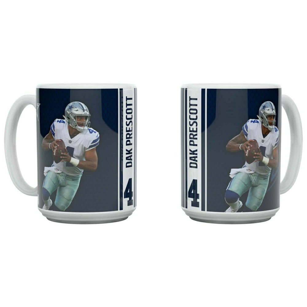 Dak Prescott Dallas Cowboys Jumbo Mug (450 ml) - Taass US