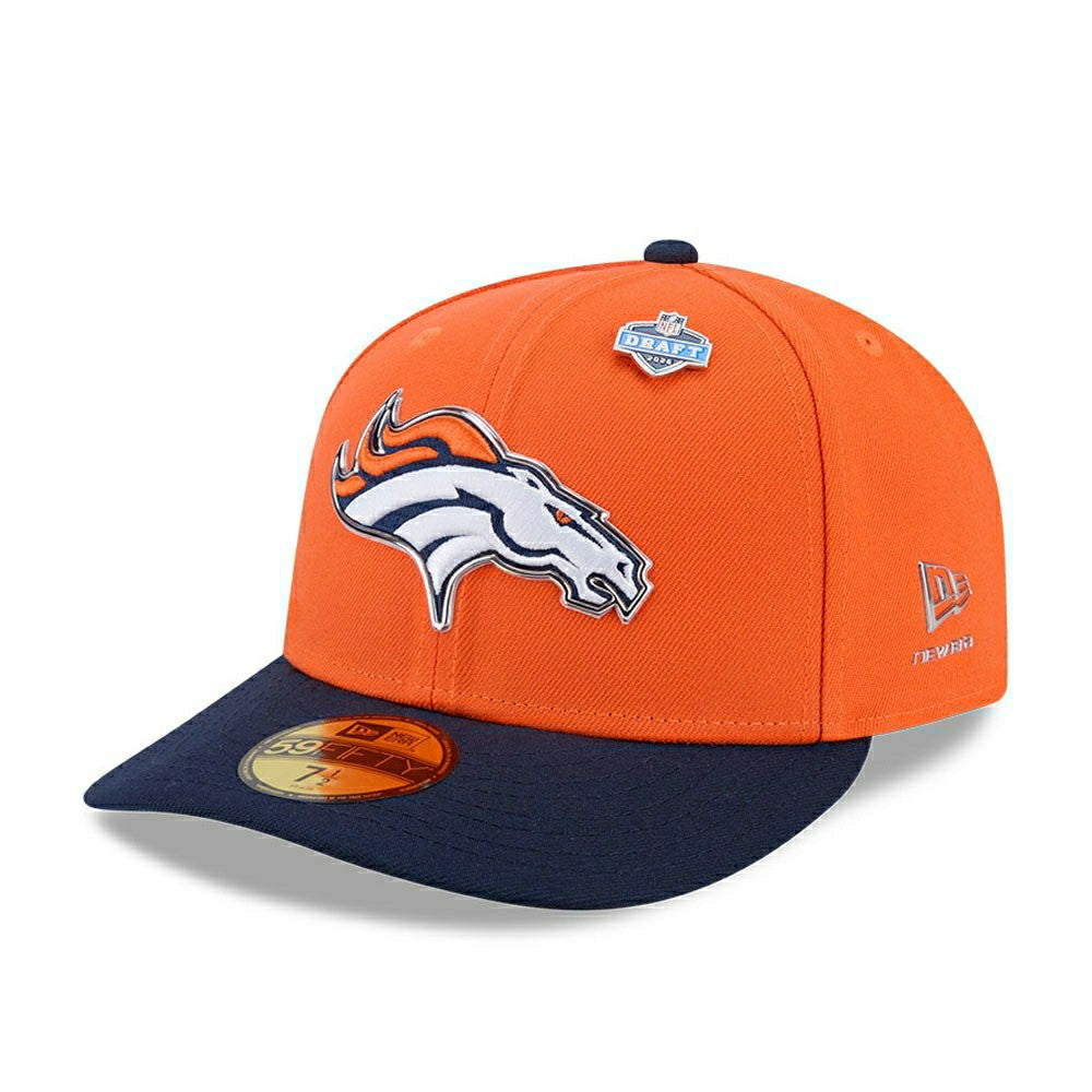 Denver Broncos 2026 NFL Draft Pre-Curved 59FIFTY Fitted Cap - Taass on sale
