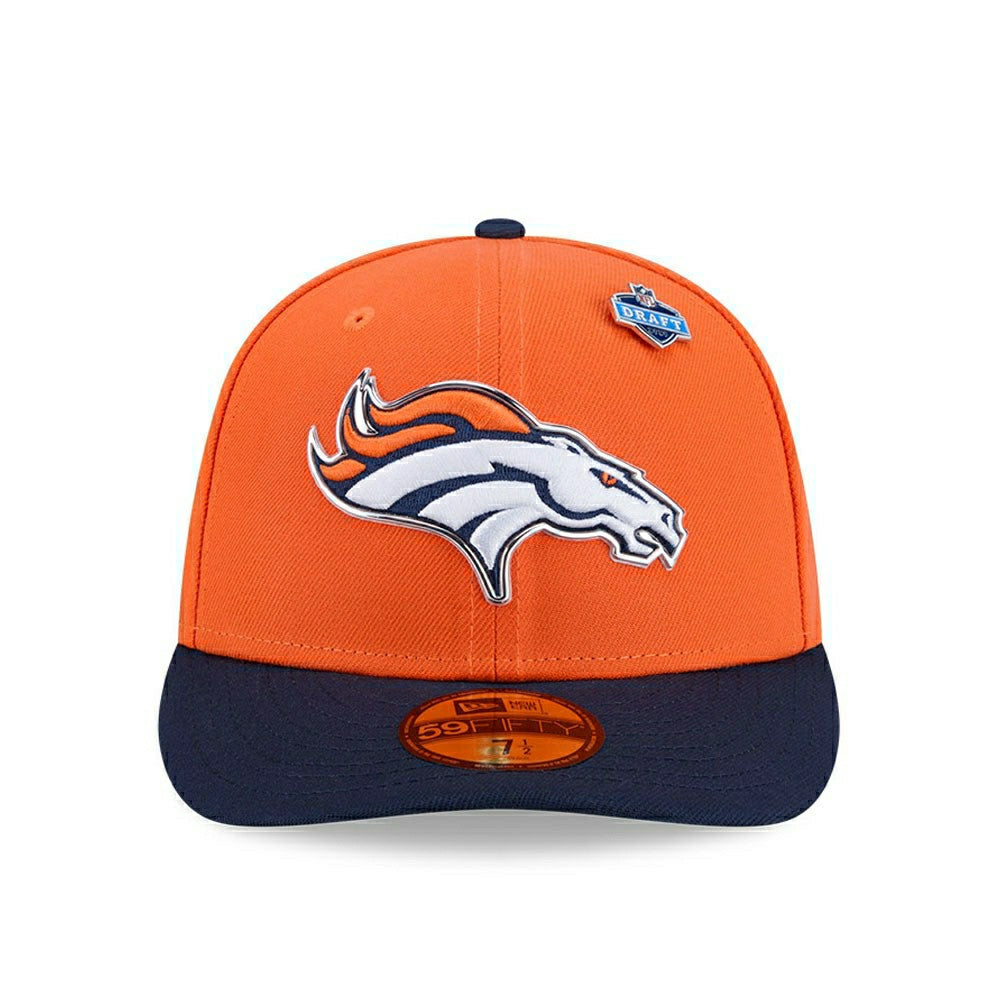 Denver Broncos 2026 NFL Draft Pre-Curved 59FIFTY Fitted Cap - Taass on sale