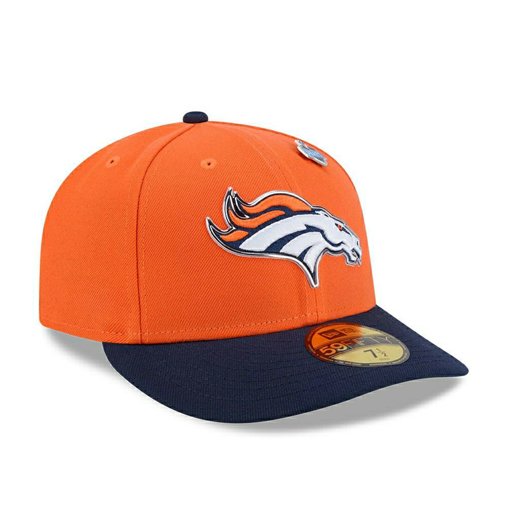 Denver Broncos 2026 NFL Draft Pre-Curved 59FIFTY Fitted Cap - Taass on sale