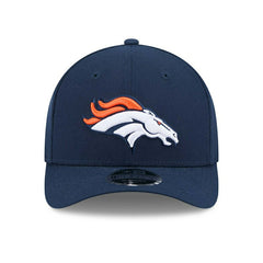 Denver Broncos NFL Team Logo New Era 9FORTY M-Crown Snapback Cap Navy - Taass for sale