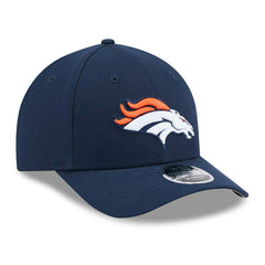 Denver Broncos NFL Team Logo New Era 9FORTY M-Crown Snapback Cap Navy - Taass for sale