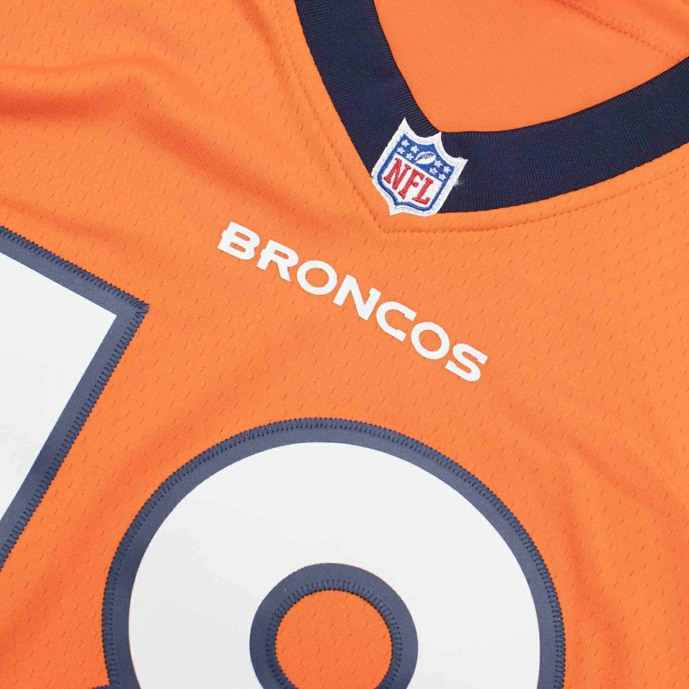 Peyton Manning #18 Denver Broncos Throwback NFL Jersey Orange - Taass US