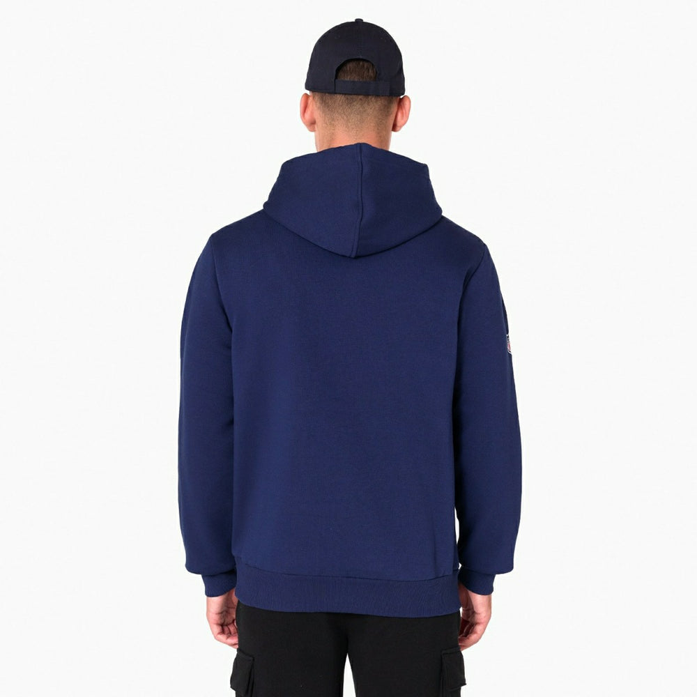 Denver Broncos Logo Hoodie New Era NFL Sweatshirt Navy - Taass outlet