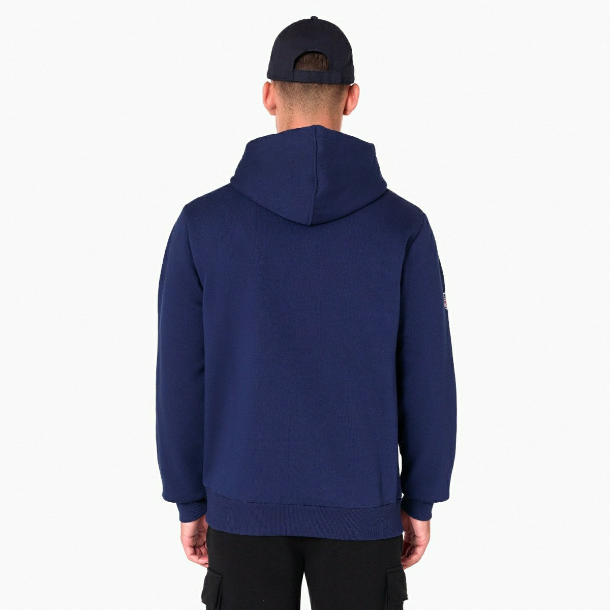 Denver Broncos Logo Hoodie New Era NFL Sweatshirt Navy - Taass outlet