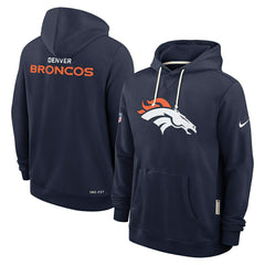 Denver Broncos 2025 NFL Sideline Nike Standard Issue Hoodie Navy - Taass outlet