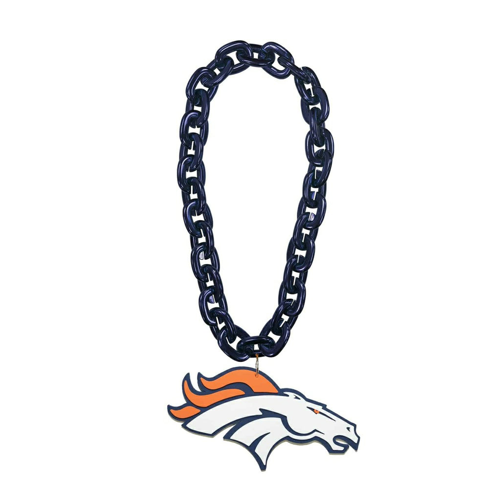 Denver Broncos Big Logo NFL Fan Chain - Taass discount