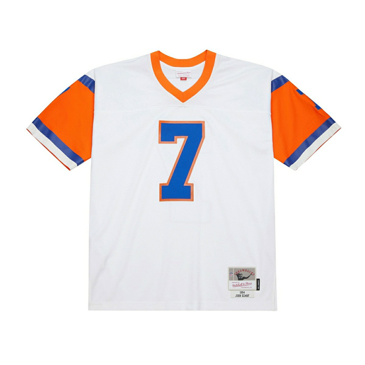 John Elway #7 Denver Broncos 1994 Legacy Throwback NFL Jersey White - Taass discount