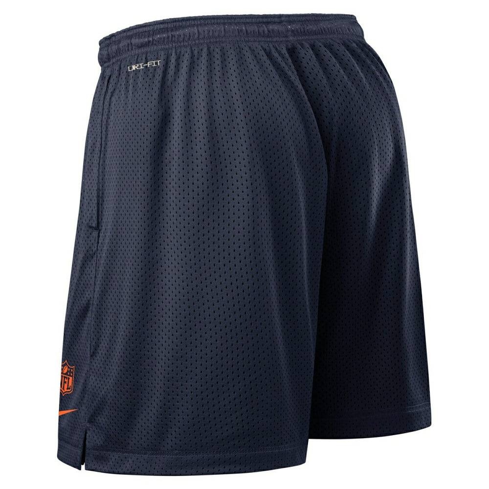 Denver Broncos 2025 NFL Sideline Reversible Mesh Nike Dri-FIT Shorts Navy - Taass US