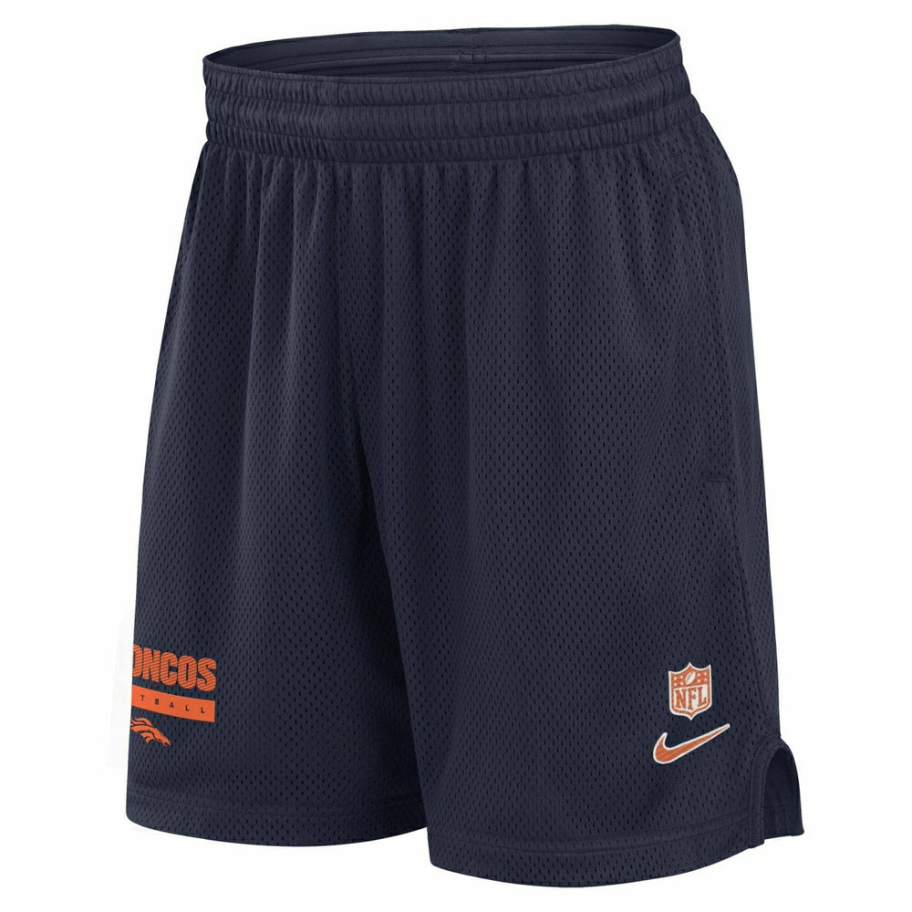 Denver Broncos 2024 NFL Sideline Mesh Nike Dri-FIT Shorts Navy - Taass on sale