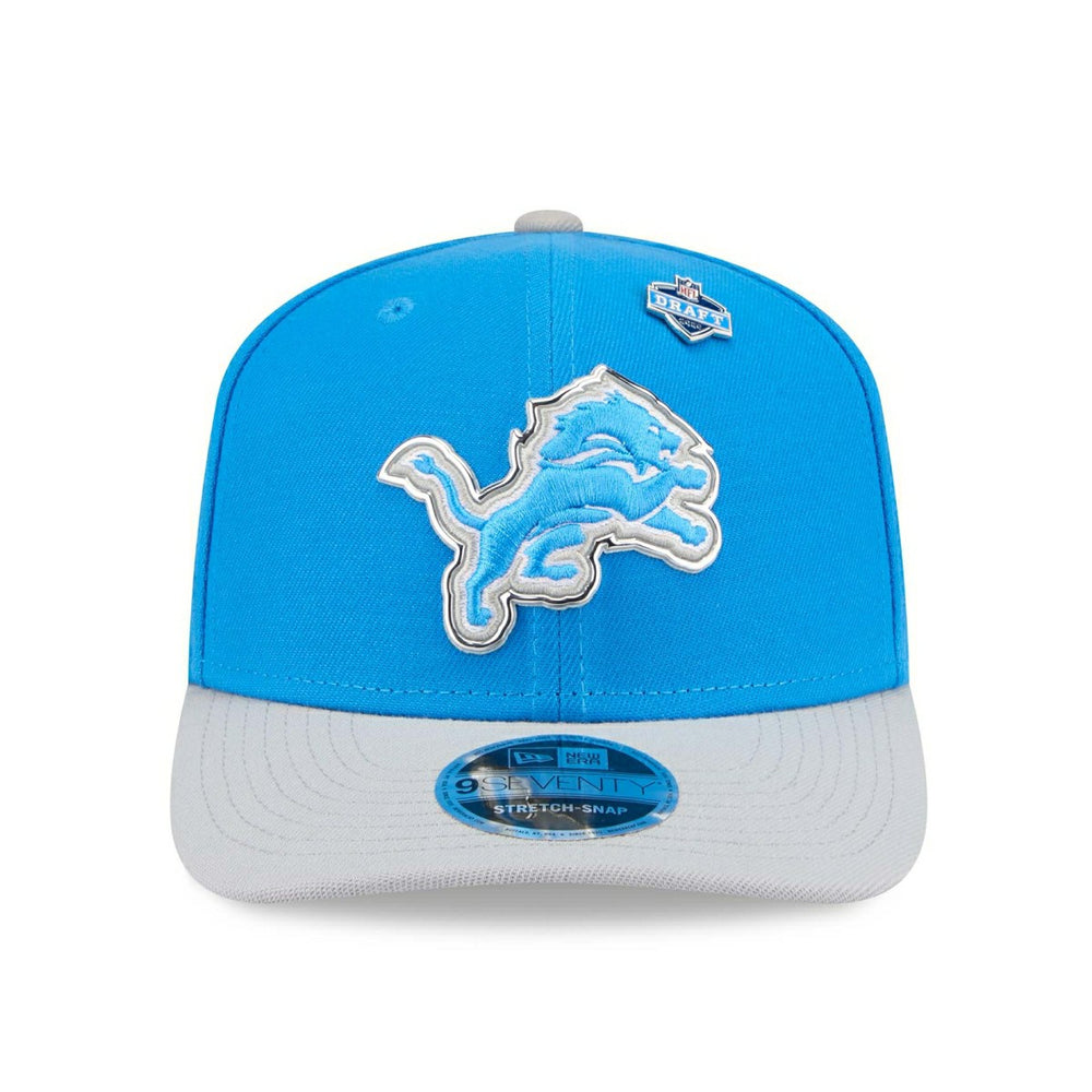 Detroit Lions 2026 NFL Draft 9SEVENTY Stretch-Snap Cap - Taass discount