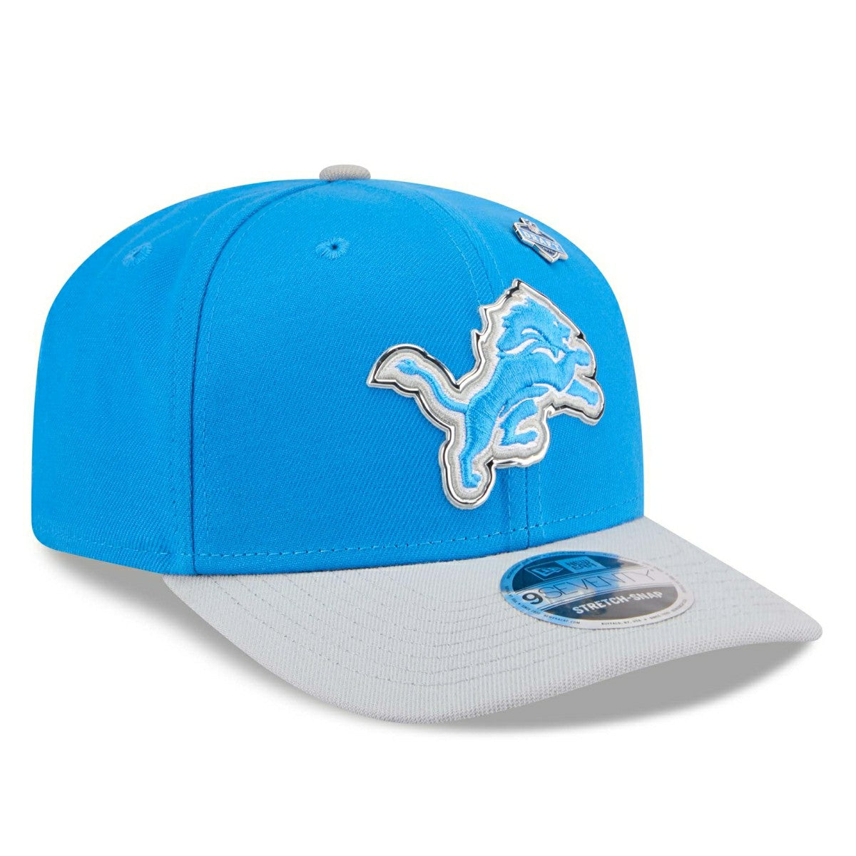Detroit Lions 2026 NFL Draft 9SEVENTY Stretch-Snap Cap - Taass discount