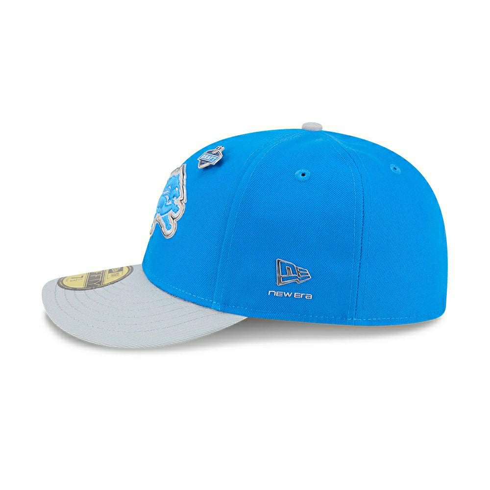 Detroit Lions 2026 NFL Draft Pre-Curved 59FIFTY Fitted Cap - Taass US
