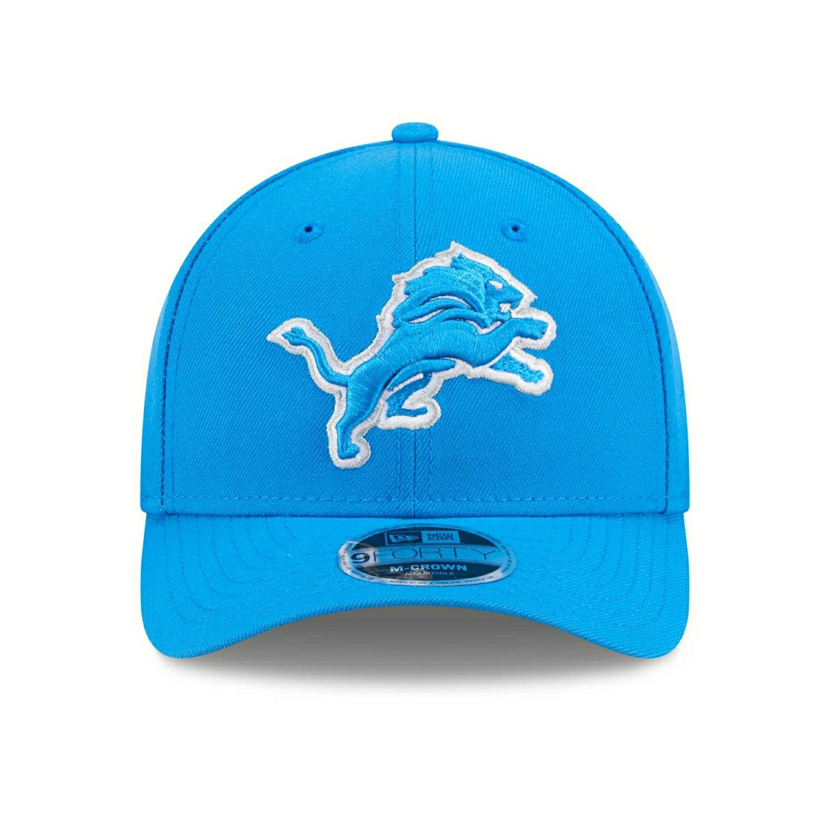 Detroit Lions NFL Team Logo New Era 9FORTY M-Crown Snapback Cap Blue - Taass sale