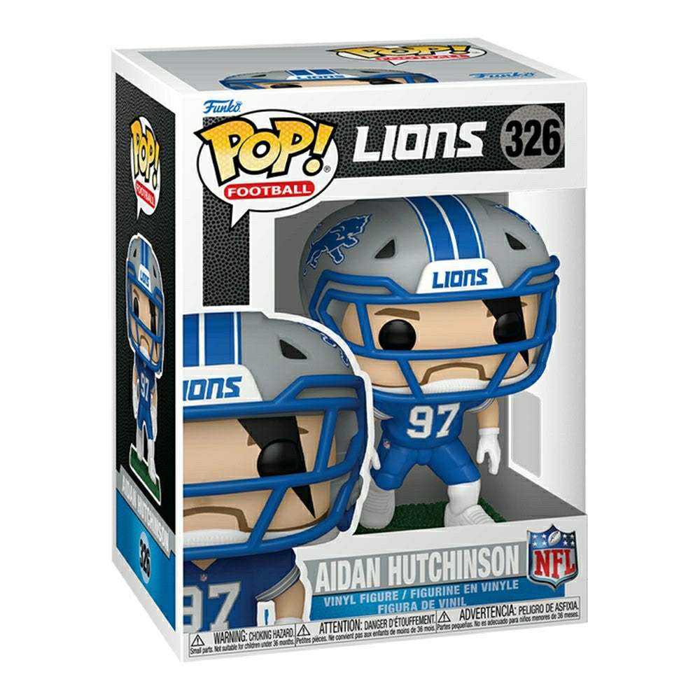 Funko POP! #326 Aidan Hutchinson Detroit Lions Vinyl NFL Figure - Taass discount