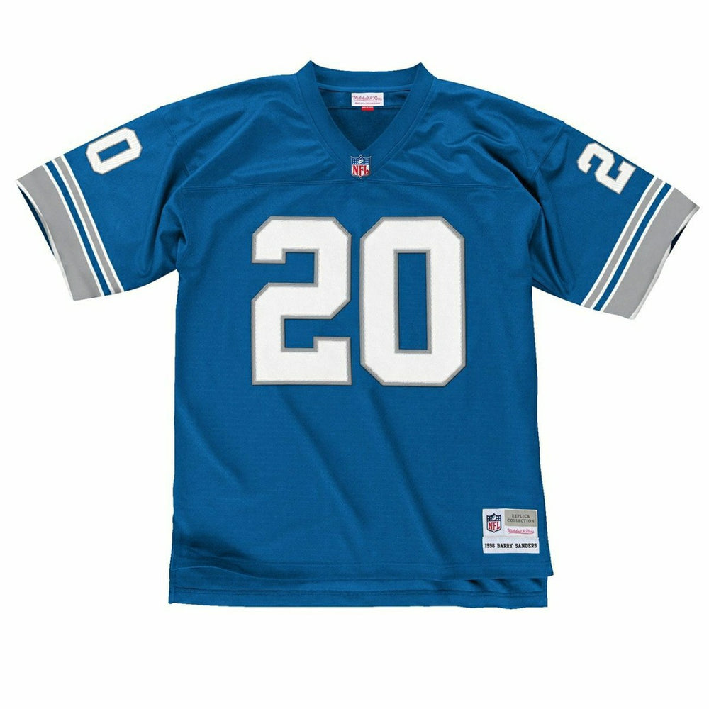 Barry Sanders #20 Detroit Lions Legacy Throwback NFL Jersey Blue - Taass outlet