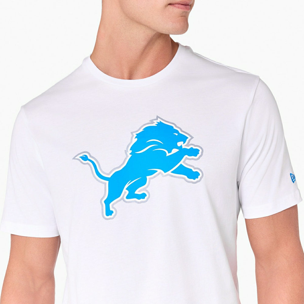 Detroit Lions Team Logo Football NFL T-Shirt - Taass sale