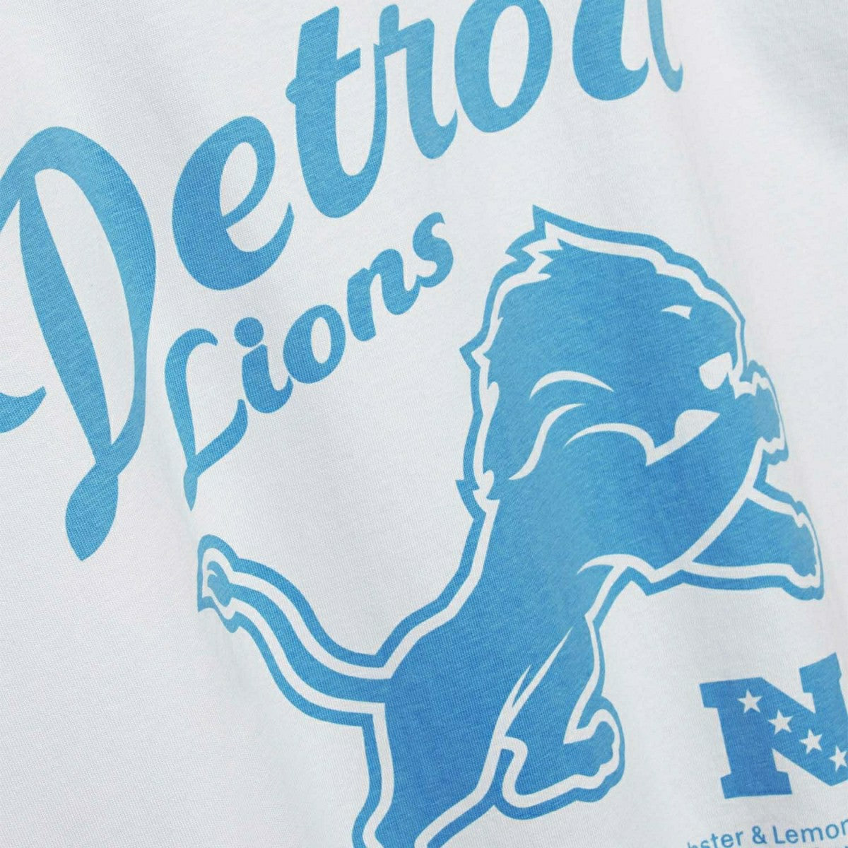 Detroit Lions L&L '89 Classics NFL T-Shirt Light Gray - Taass Online