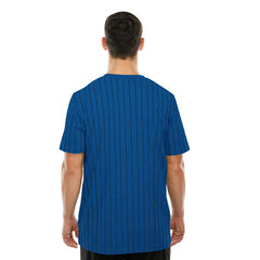 Detroit Lions Retro Stripe NFL T-Shirt Blue - Taass Online